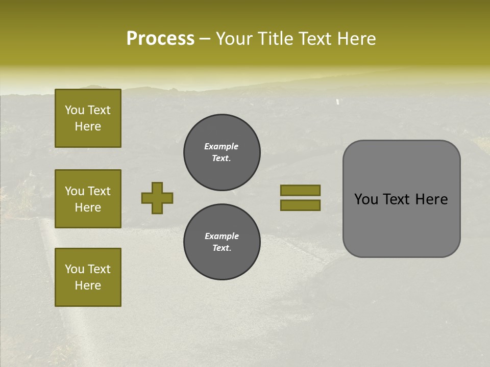 Concrete Park Attraction PowerPoint Template
