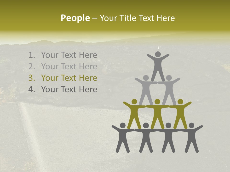 Concrete Park Attraction PowerPoint Template