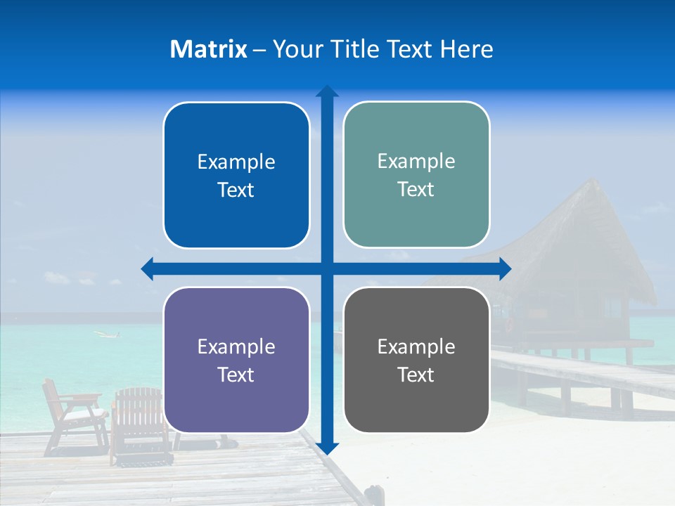 Resort Reef Seaside PowerPoint Template