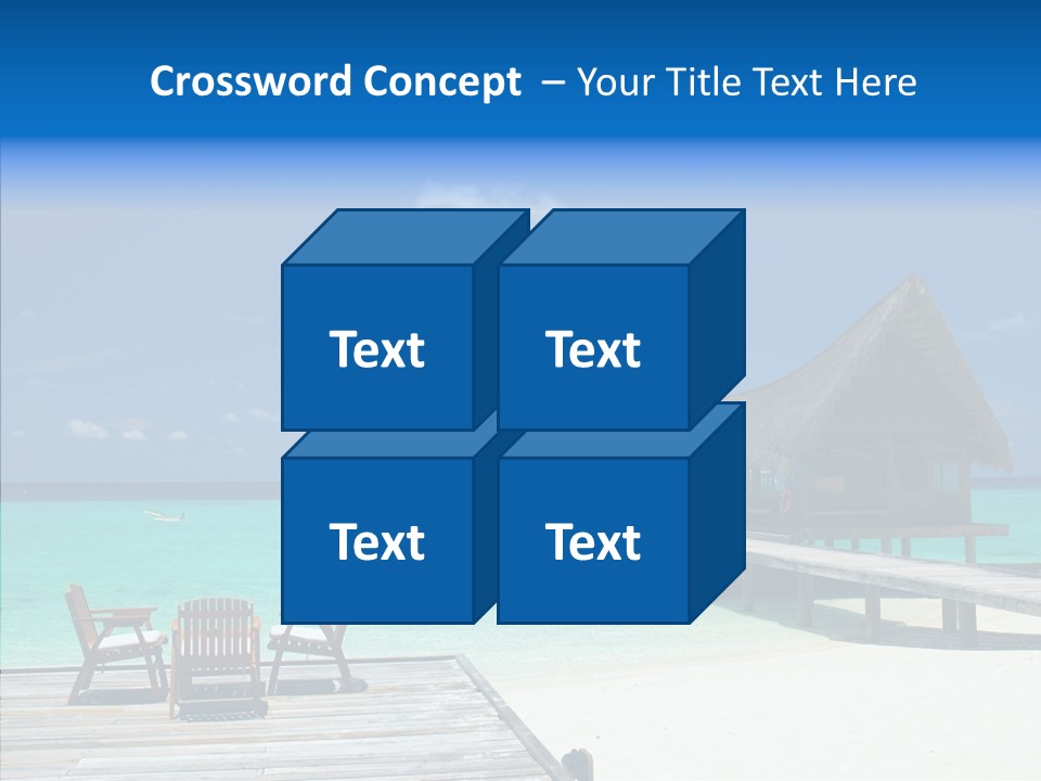 Resort Reef Seaside PowerPoint Template