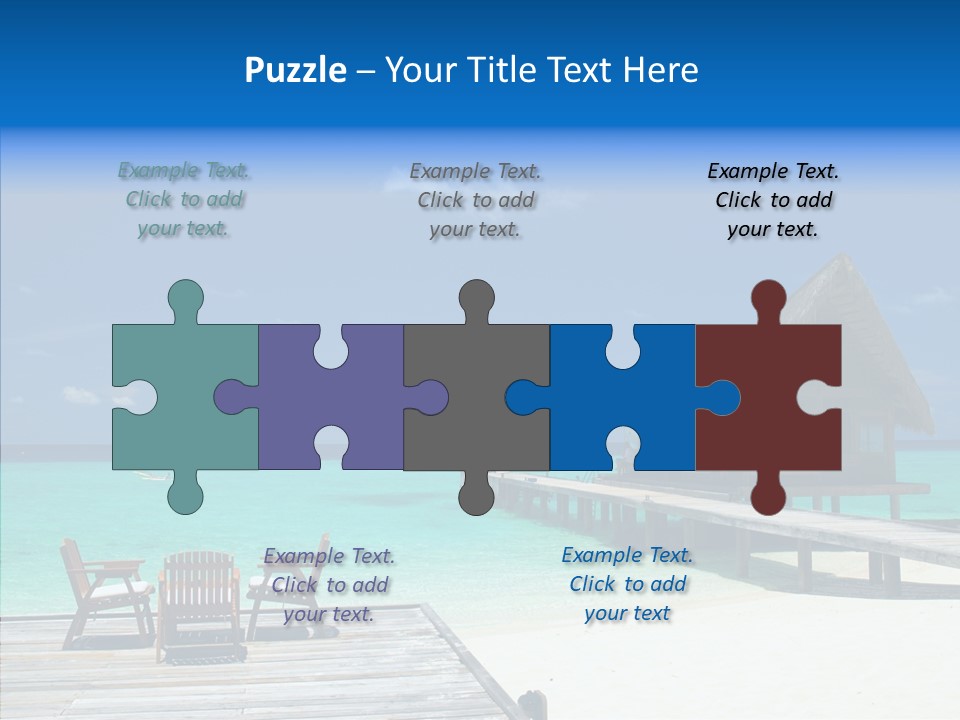 Resort Reef Seaside PowerPoint Template