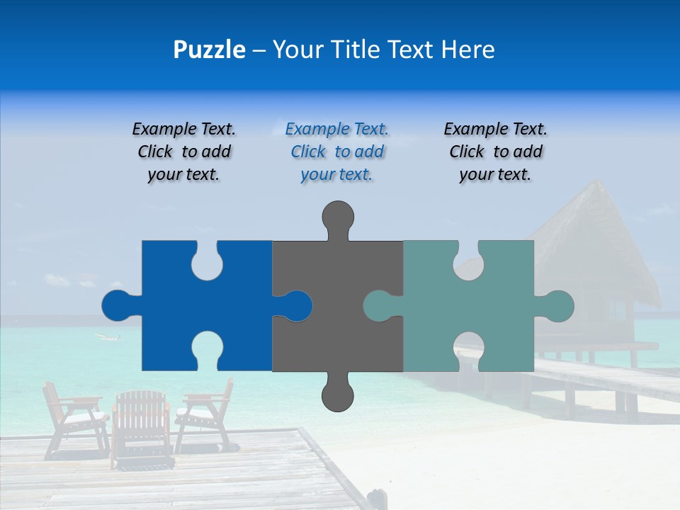 Resort Reef Seaside PowerPoint Template