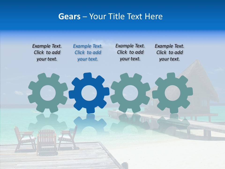 Resort Reef Seaside PowerPoint Template