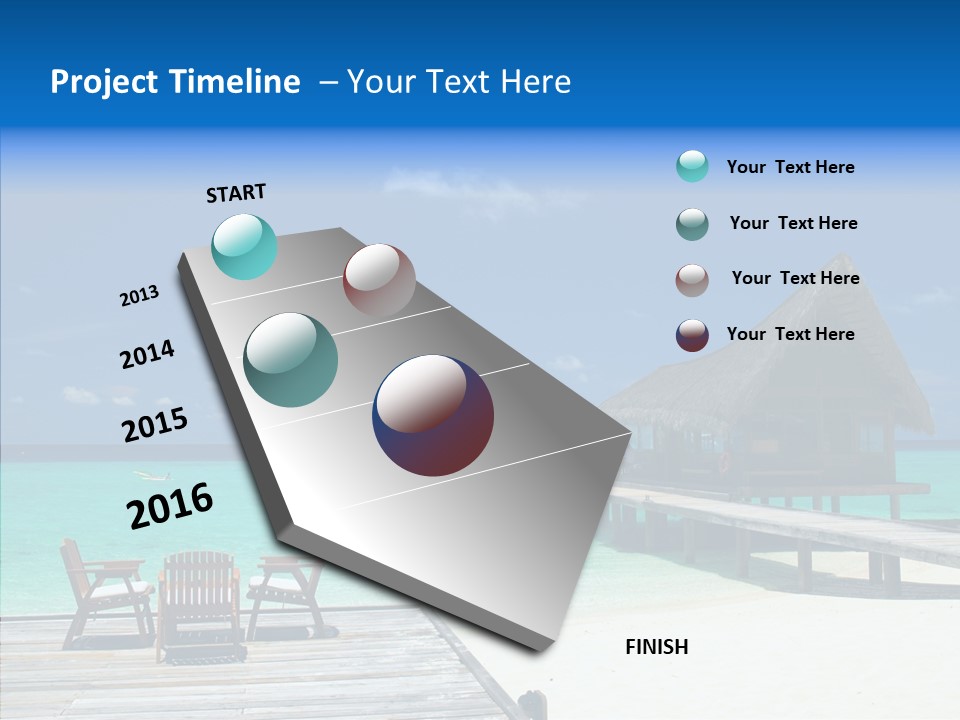 Resort Reef Seaside PowerPoint Template