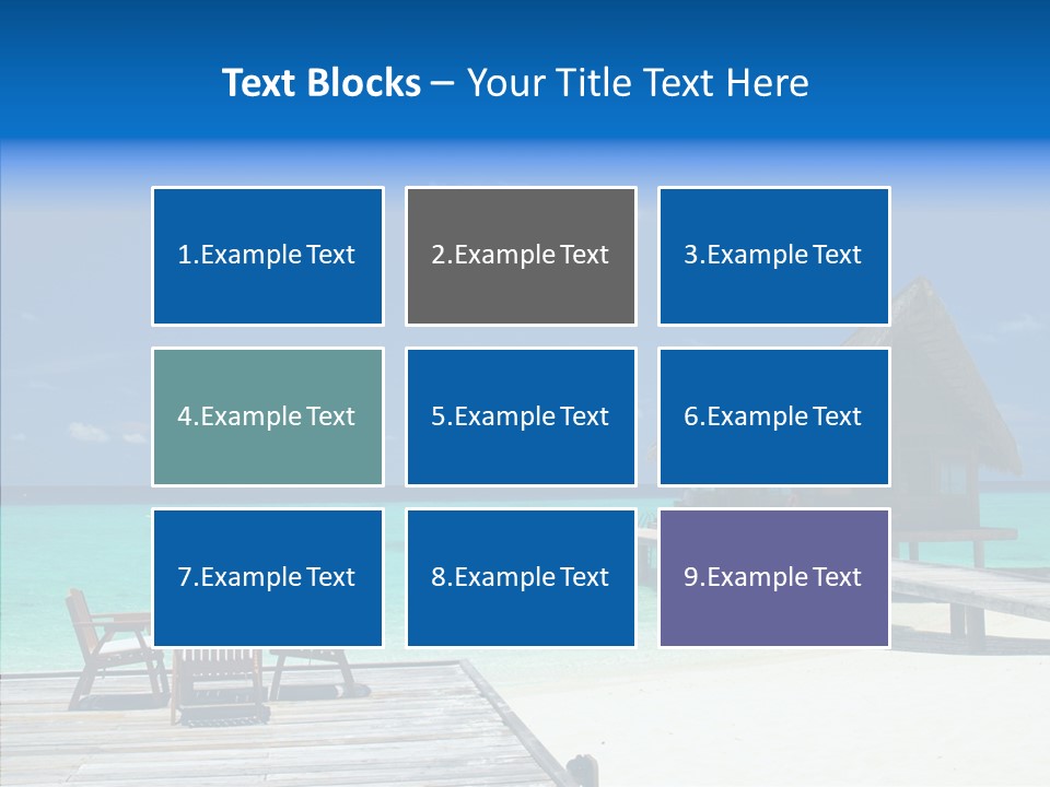 Resort Reef Seaside PowerPoint Template