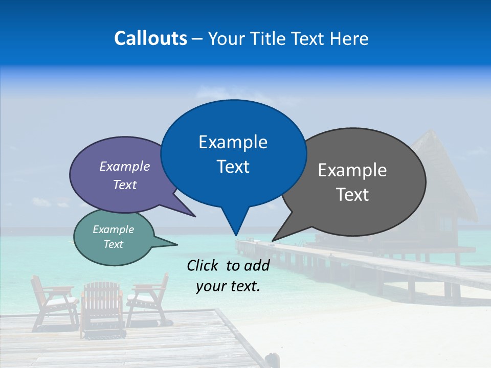 Resort Reef Seaside PowerPoint Template