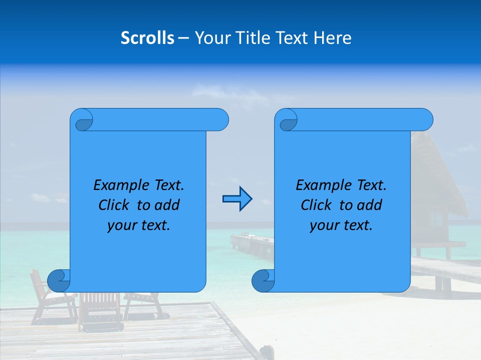 Resort Reef Seaside PowerPoint Template
