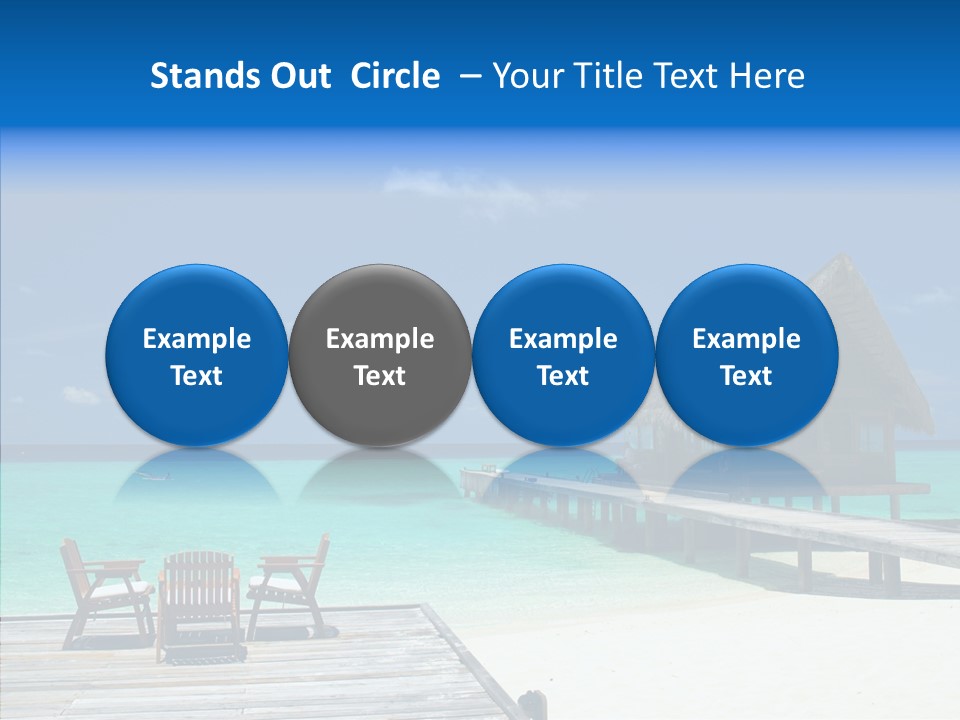 Resort Reef Seaside PowerPoint Template