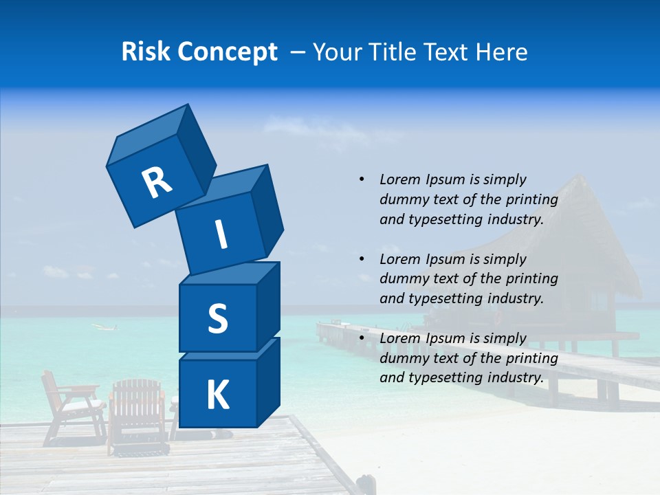 Resort Reef Seaside PowerPoint Template