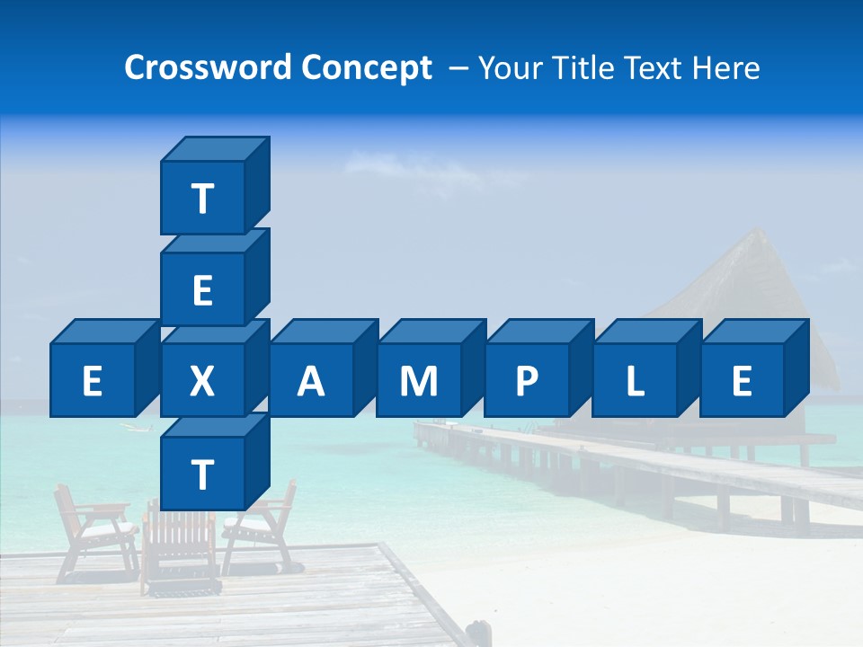 Resort Reef Seaside PowerPoint Template