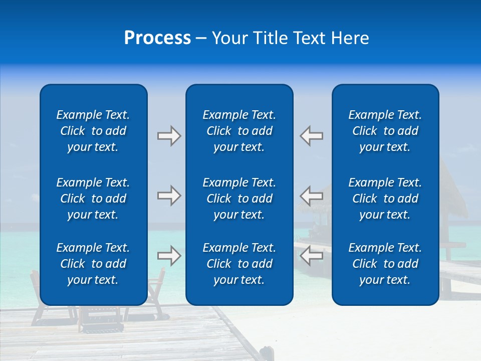 Resort Reef Seaside PowerPoint Template