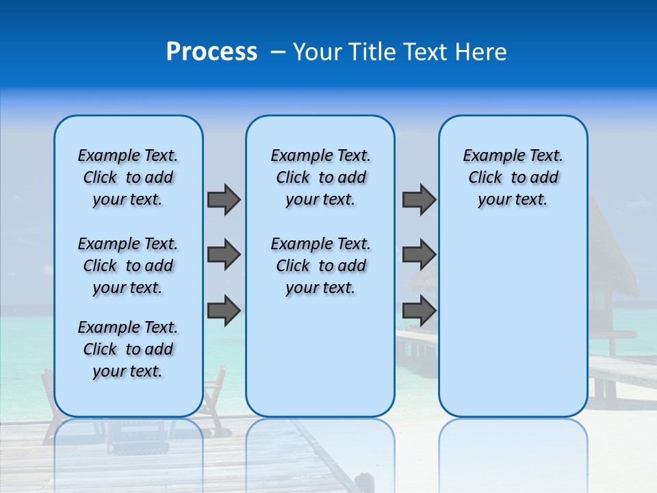 Resort Reef Seaside PowerPoint Template