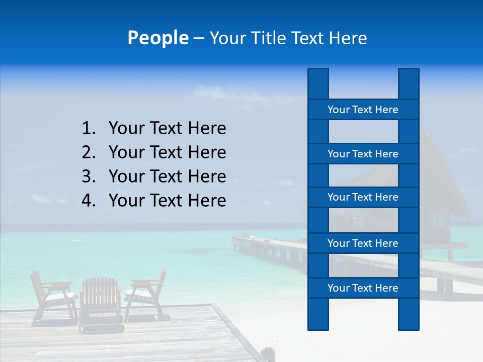Resort Reef Seaside PowerPoint Template