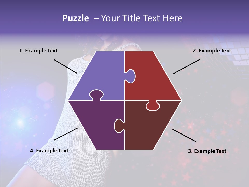 Year Beauty Clubbing PowerPoint Template