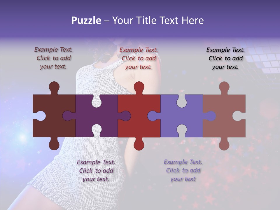 Year Beauty Clubbing PowerPoint Template