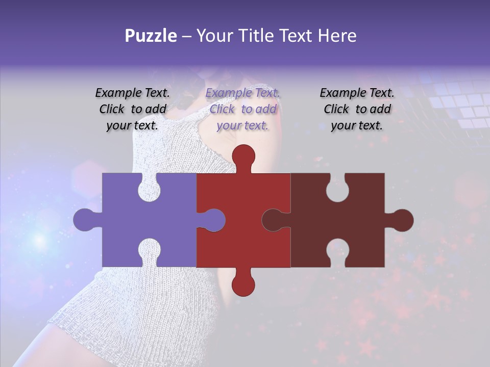 Year Beauty Clubbing PowerPoint Template