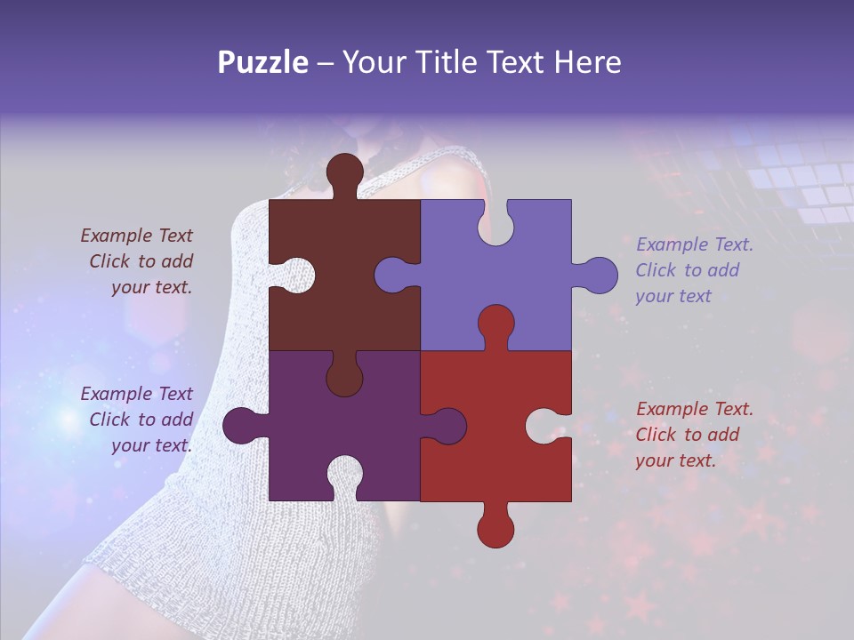 Year Beauty Clubbing PowerPoint Template