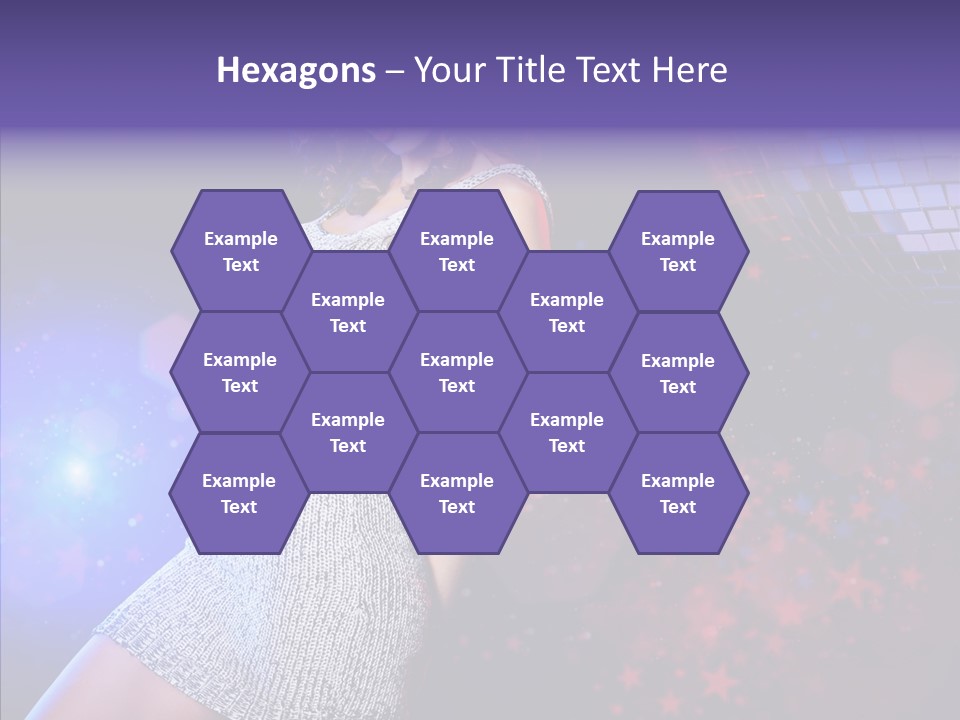 Year Beauty Clubbing PowerPoint Template