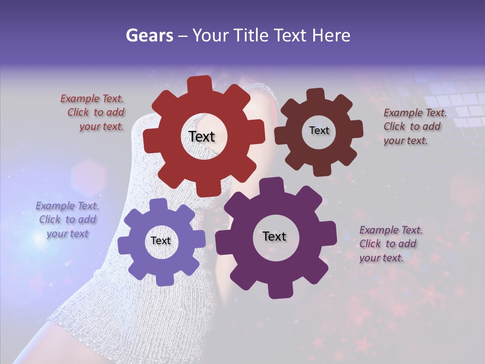 Year Beauty Clubbing PowerPoint Template