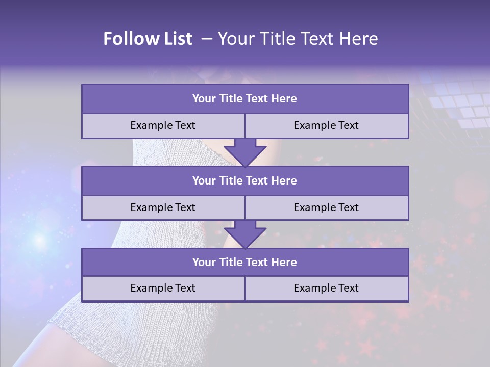 Year Beauty Clubbing PowerPoint Template