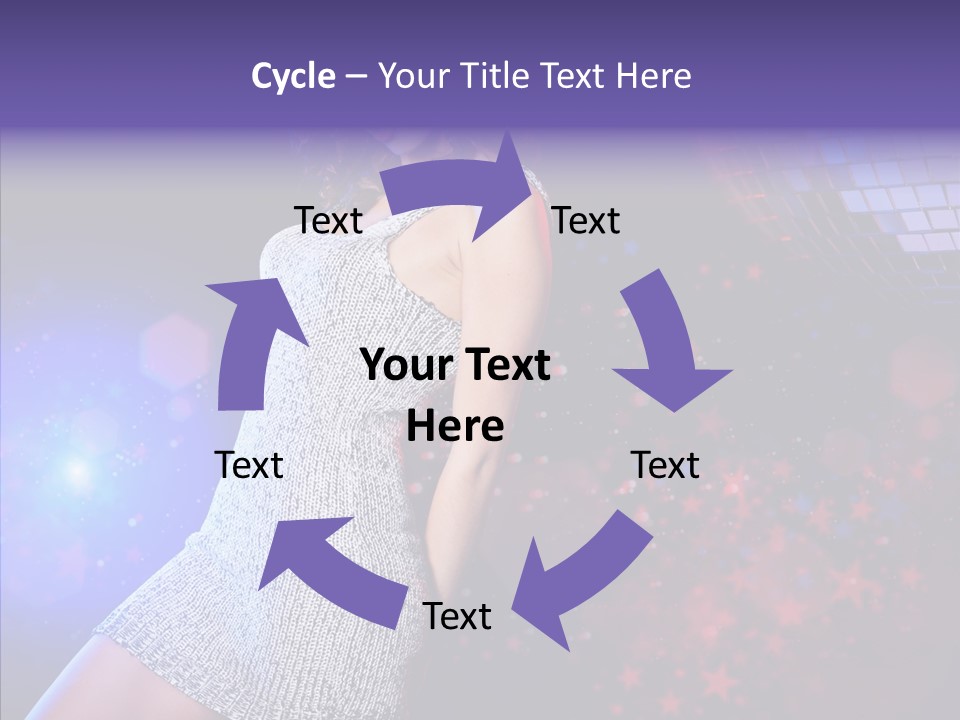 Year Beauty Clubbing PowerPoint Template