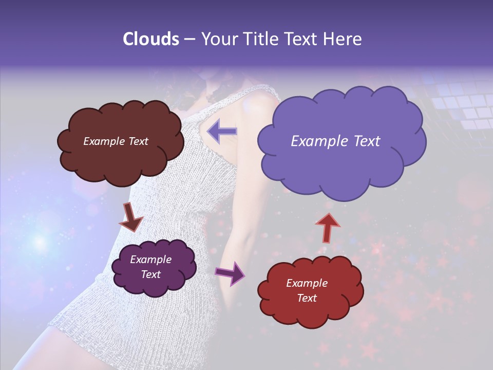 Year Beauty Clubbing PowerPoint Template