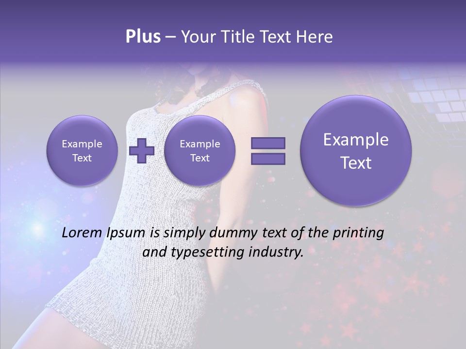 Year Beauty Clubbing PowerPoint Template
