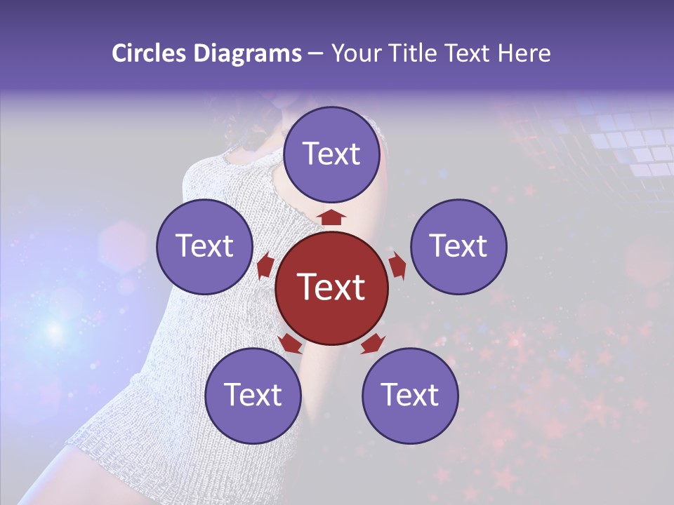 Year Beauty Clubbing PowerPoint Template