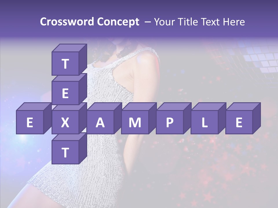 Year Beauty Clubbing PowerPoint Template