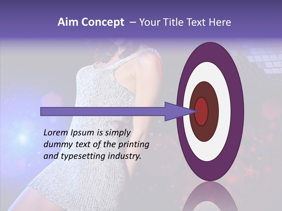 Year Beauty Clubbing PowerPoint Template