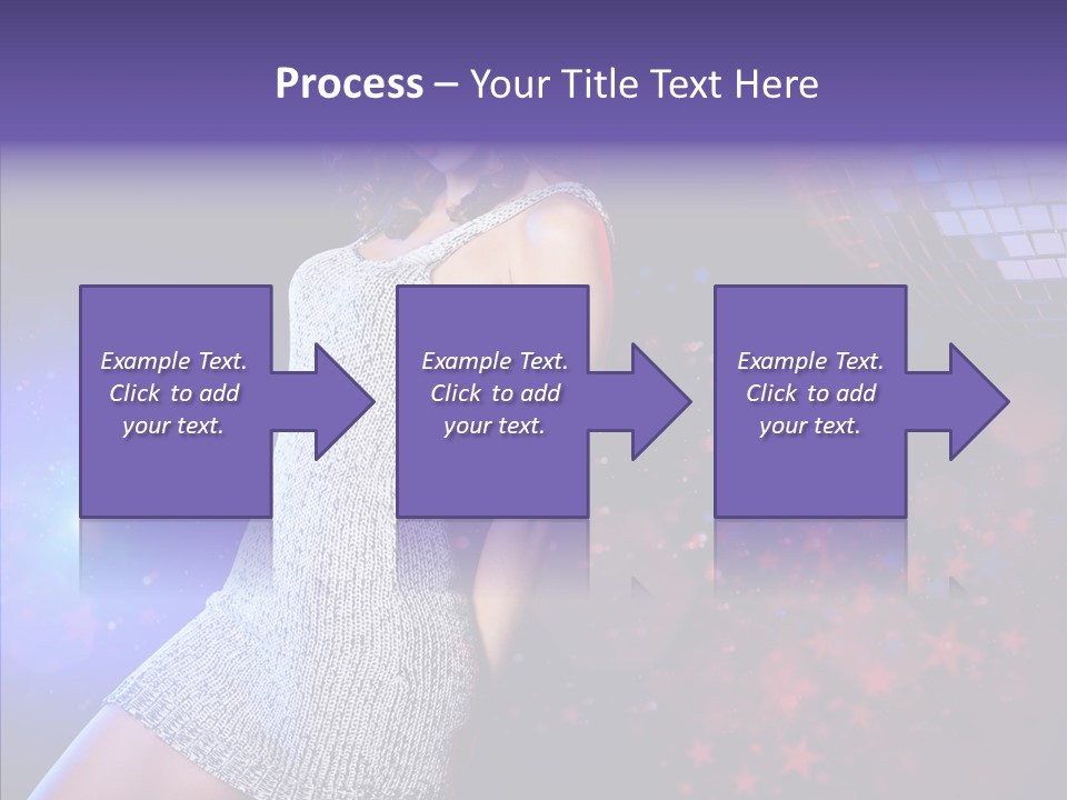 Year Beauty Clubbing PowerPoint Template