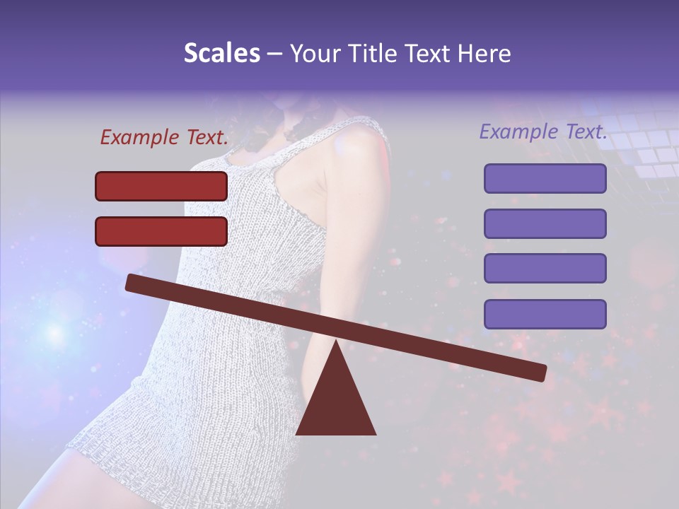 Year Beauty Clubbing PowerPoint Template