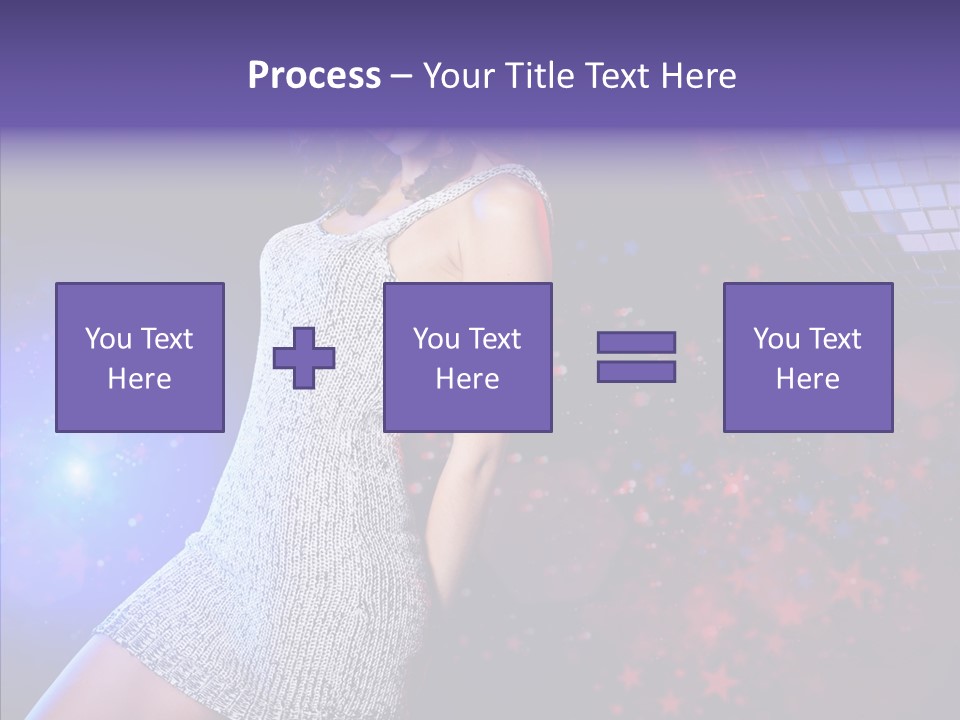 Year Beauty Clubbing PowerPoint Template