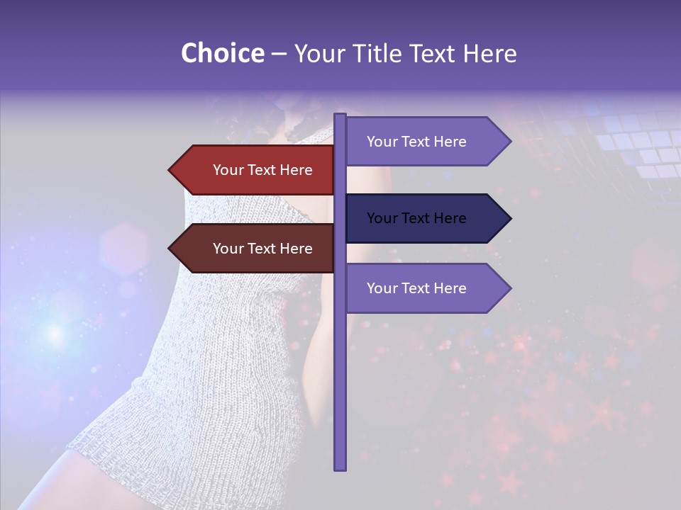 Year Beauty Clubbing PowerPoint Template