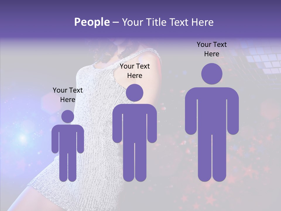 Year Beauty Clubbing PowerPoint Template