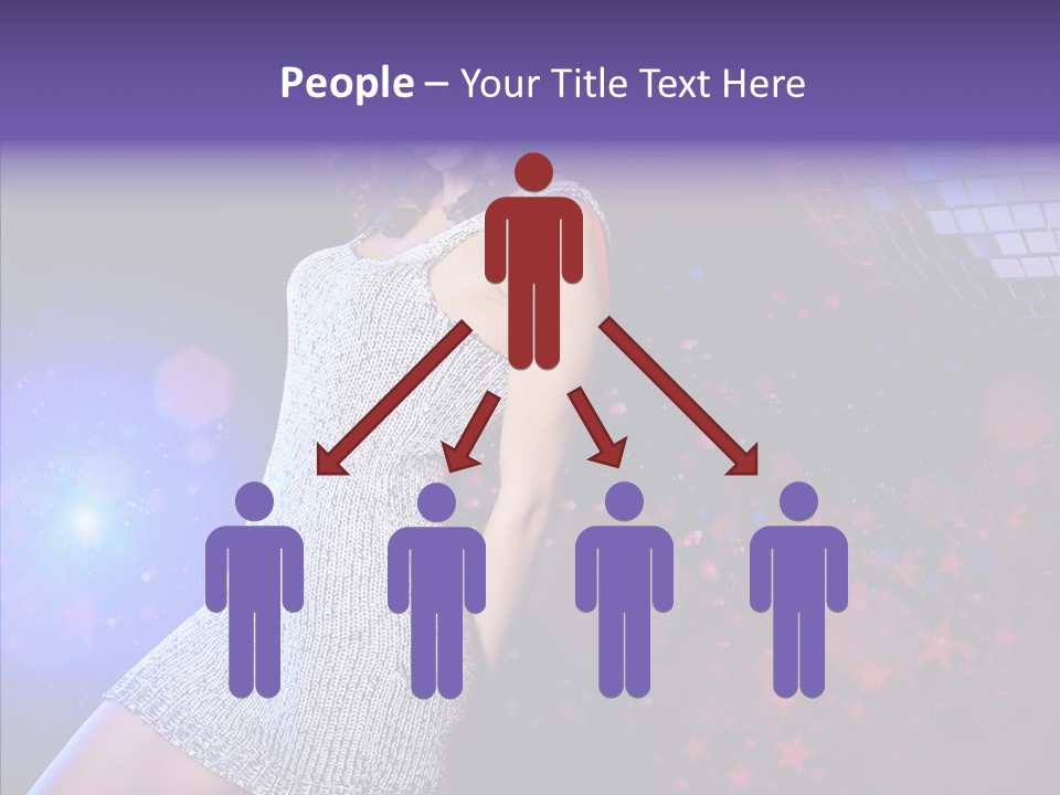 Year Beauty Clubbing PowerPoint Template