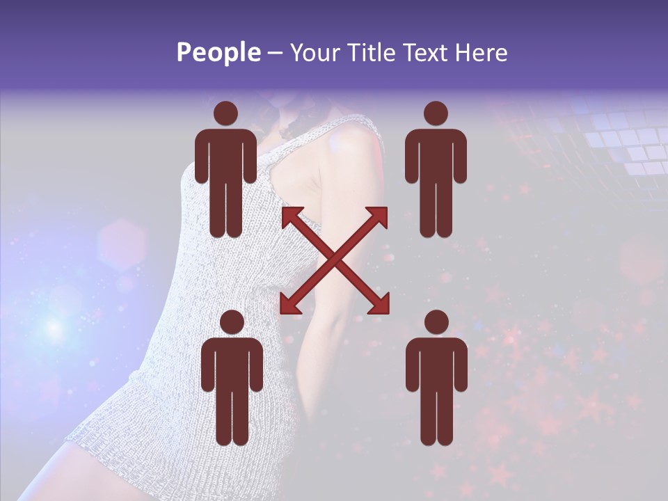 Year Beauty Clubbing PowerPoint Template