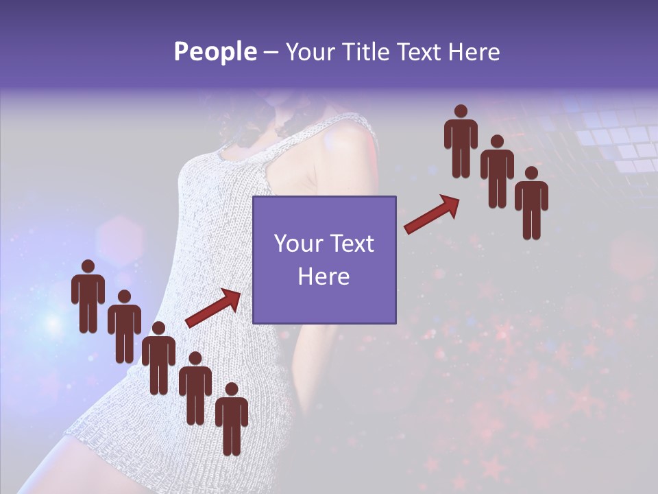 Year Beauty Clubbing PowerPoint Template