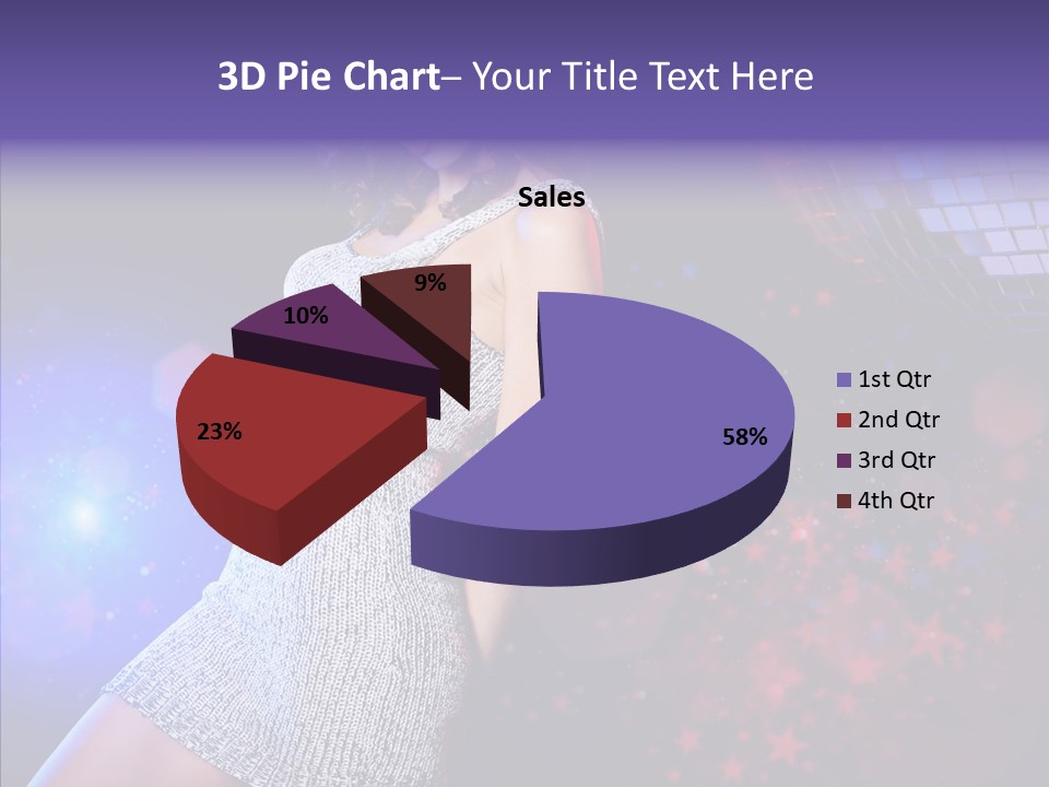 Year Beauty Clubbing PowerPoint Template