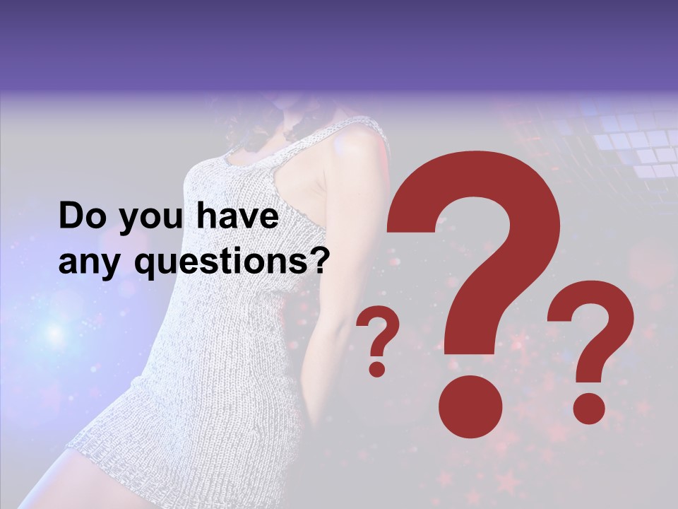 Year Beauty Clubbing PowerPoint Template