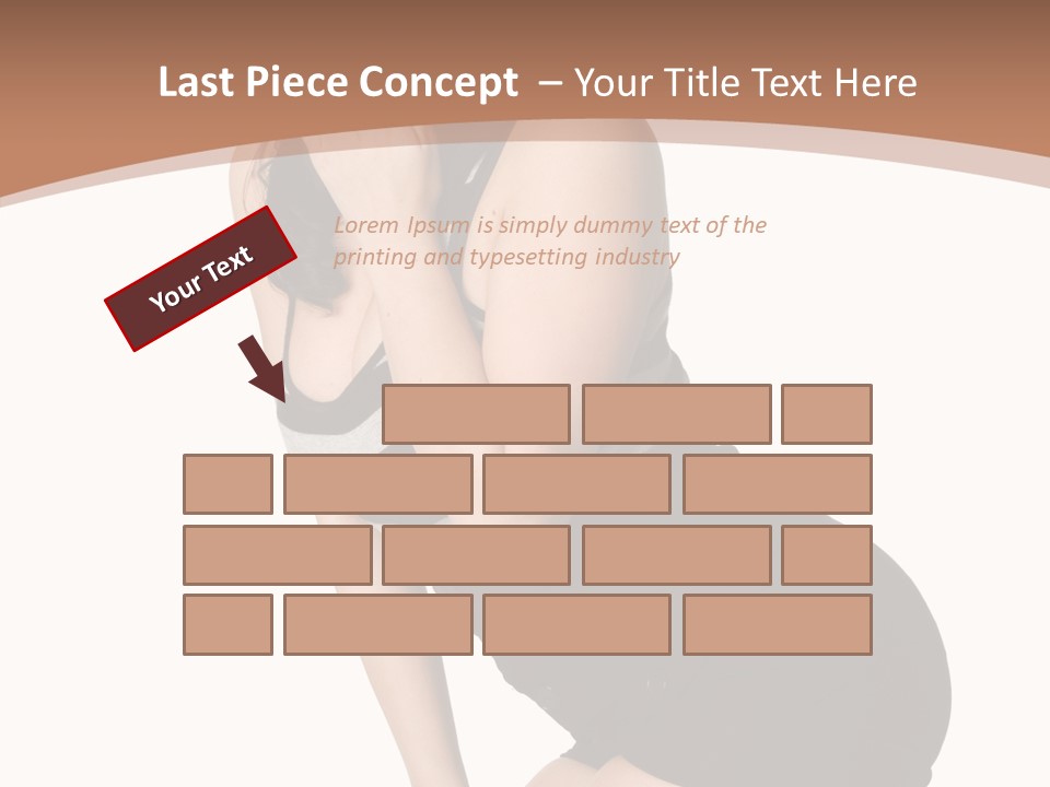 Kisses Red Fashion PowerPoint Template