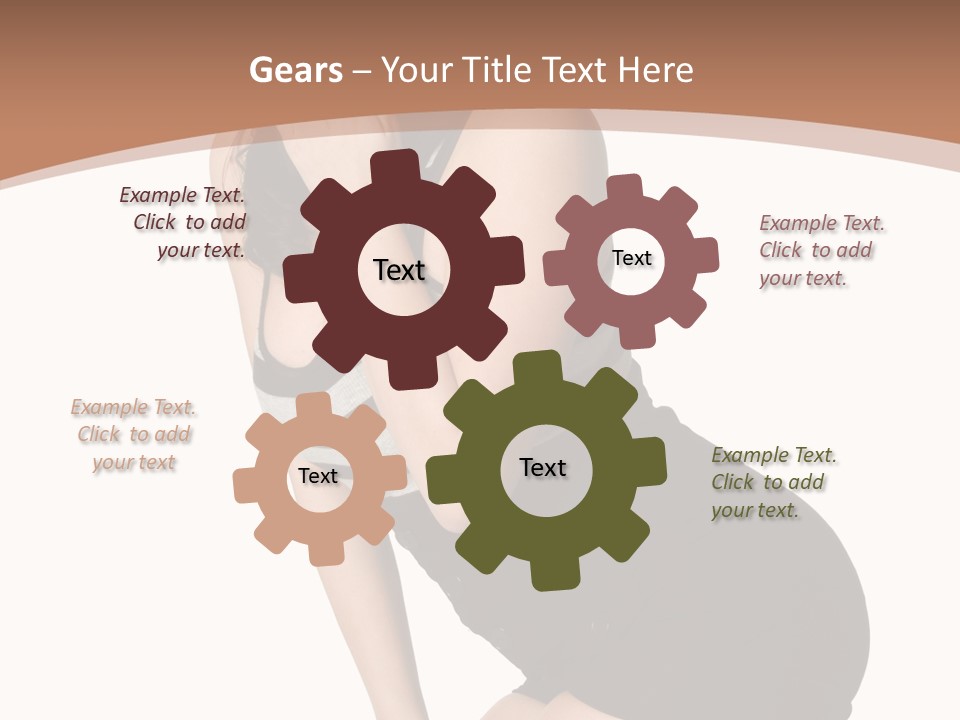 Kisses Red Fashion PowerPoint Template