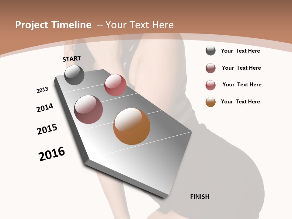 Kisses Red Fashion PowerPoint Template