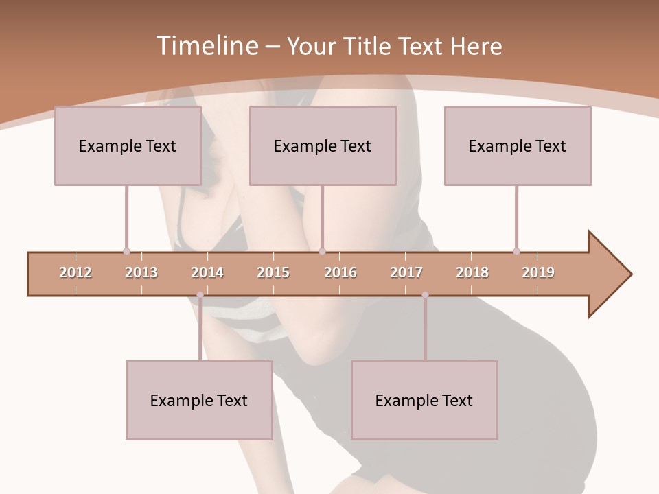 Kisses Red Fashion PowerPoint Template