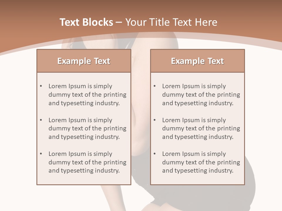 Kisses Red Fashion PowerPoint Template