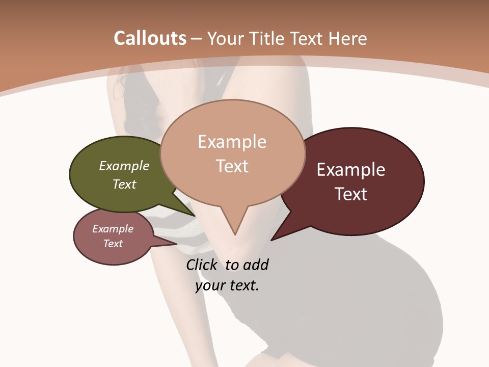 Kisses Red Fashion PowerPoint Template