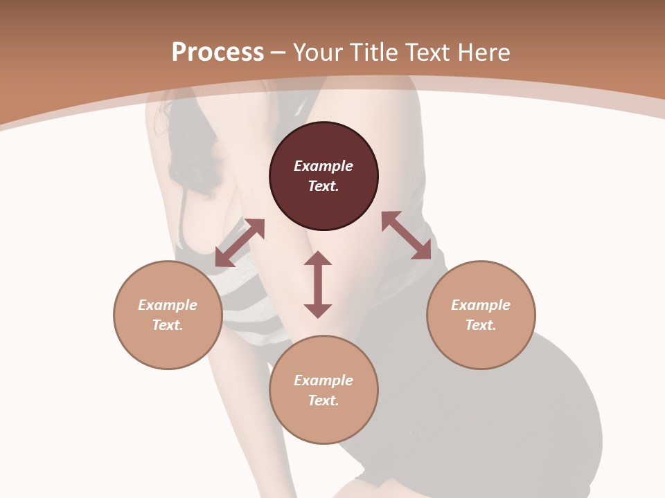 Kisses Red Fashion PowerPoint Template