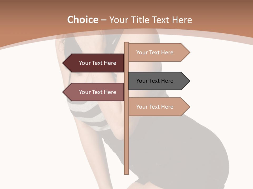 Kisses Red Fashion PowerPoint Template