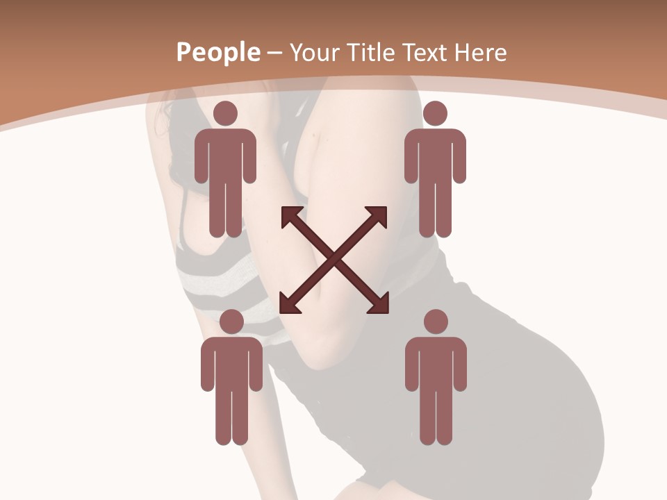 Kisses Red Fashion PowerPoint Template