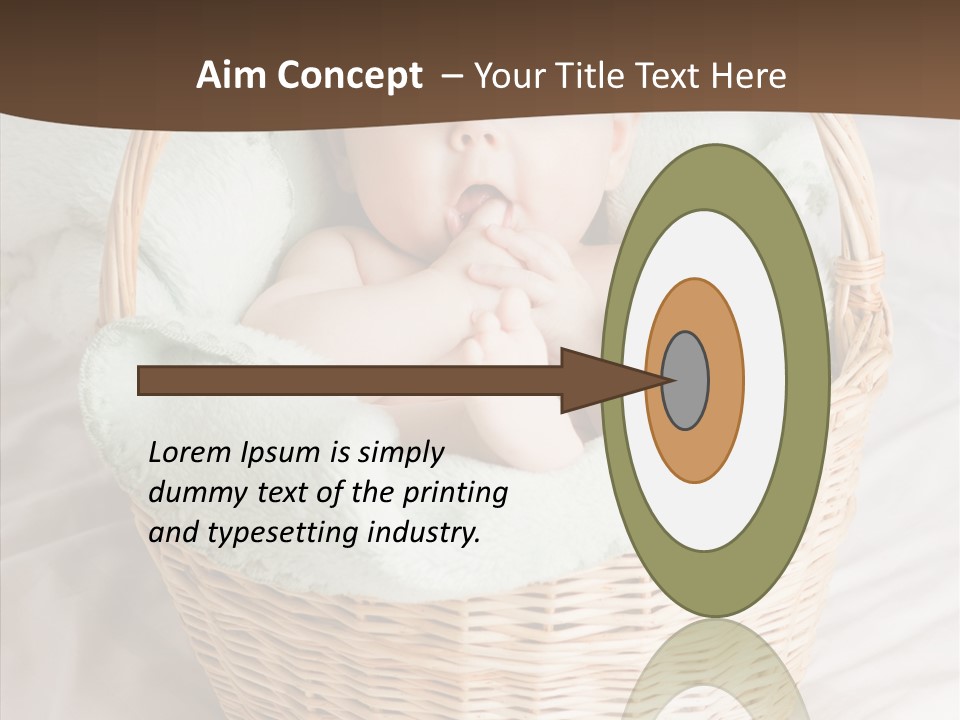 Eyes Person Girl PowerPoint Template